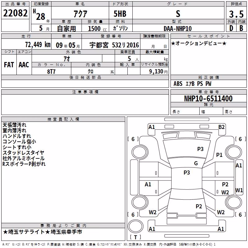 TOYOTA AQUA