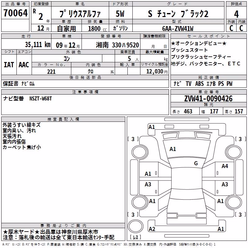 TOYOTA PRIUS ALPHA