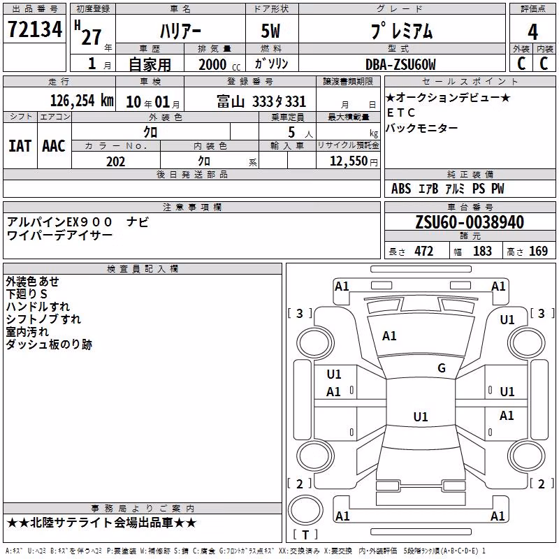 TOYOTA HARRIER