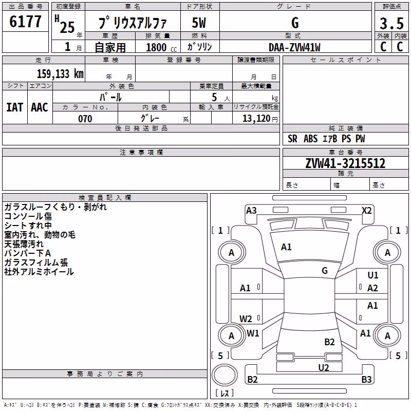 TOYOTA PRIUS ALPHA