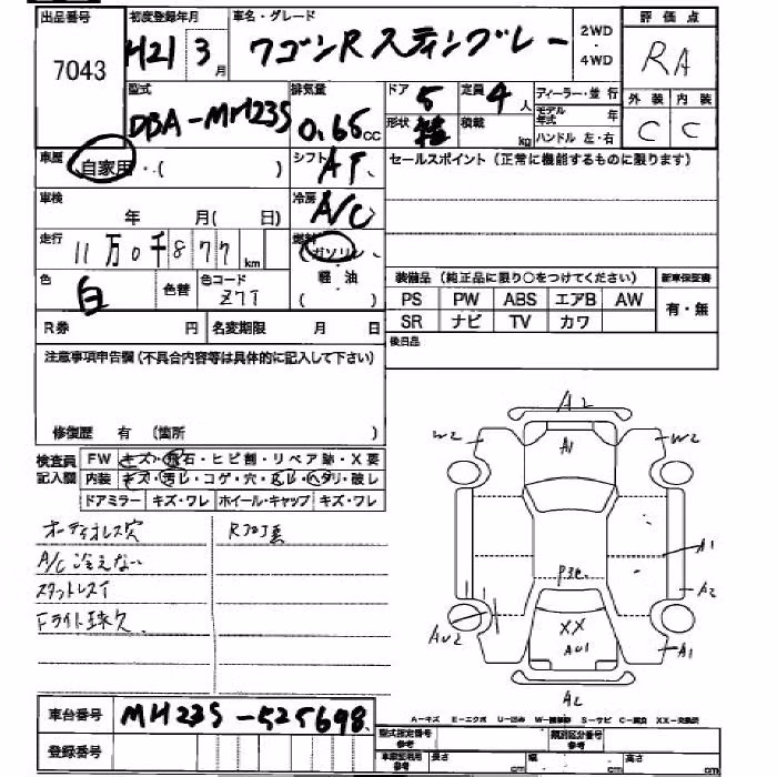 SUZUKI WAGON R