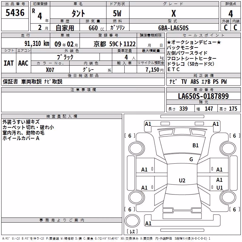 DAIHATSU TANTO