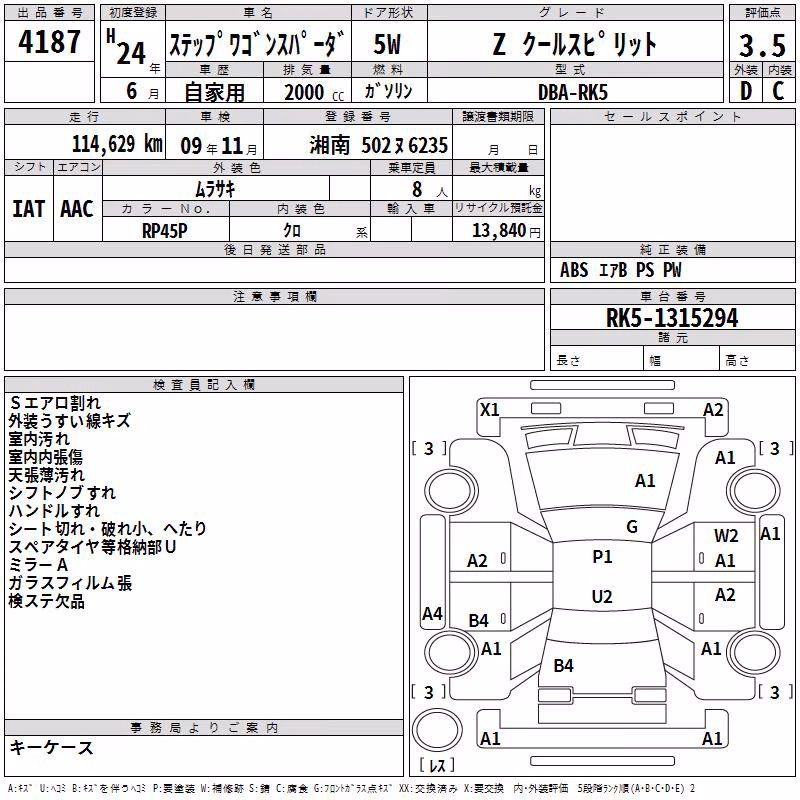 HONDA STEPWGN