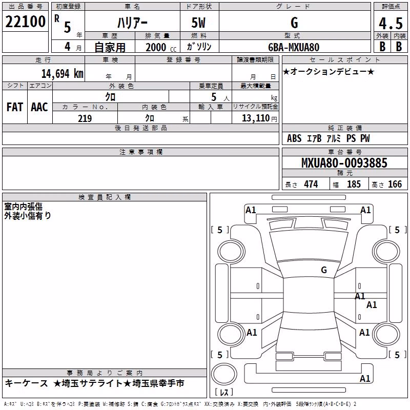 TOYOTA HARRIER