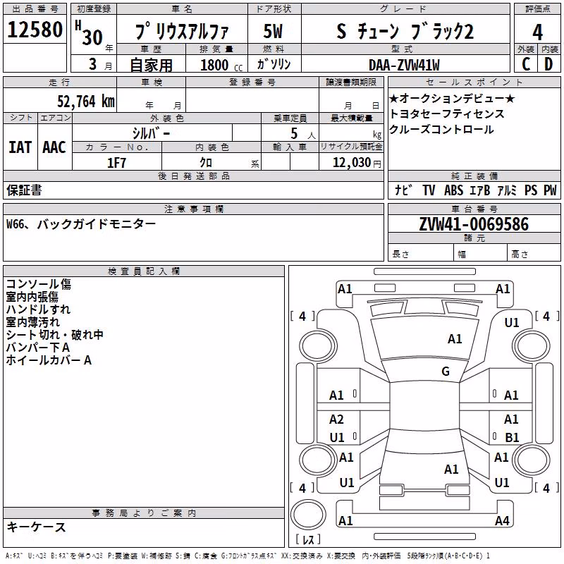 TOYOTA PRIUS ALPHA