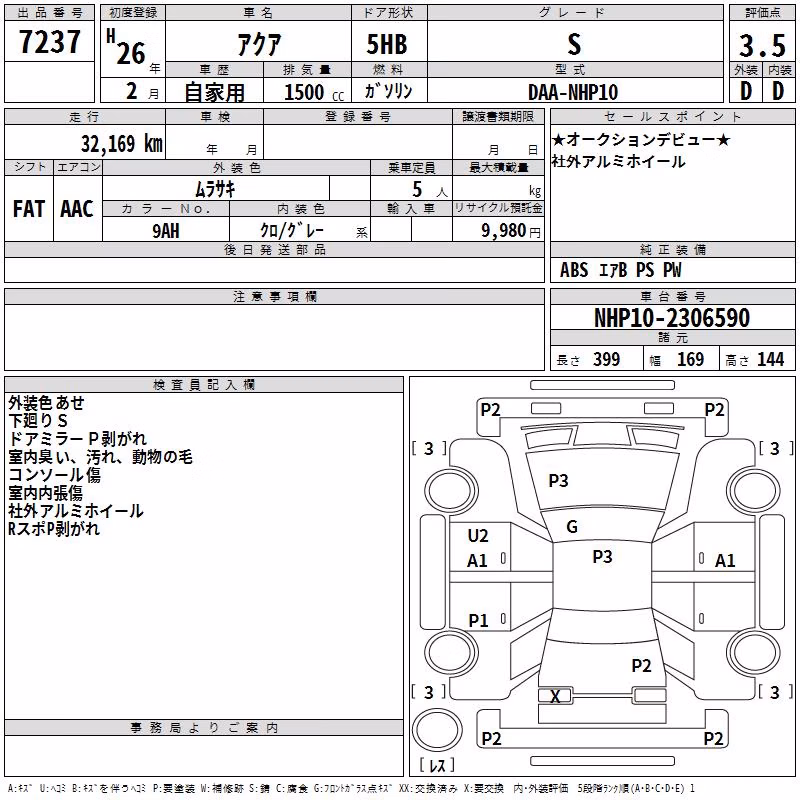 TOYOTA AQUA