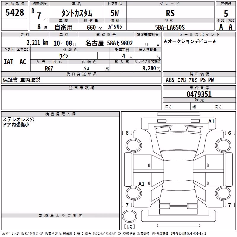 DAIHATSU TANTO