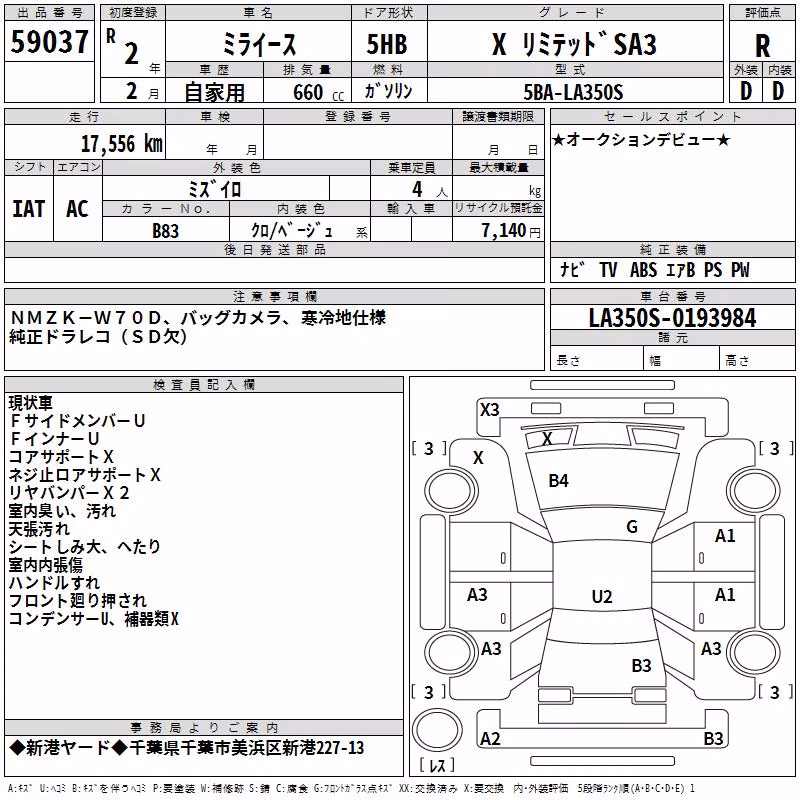 DAIHATSU MIRA E:S