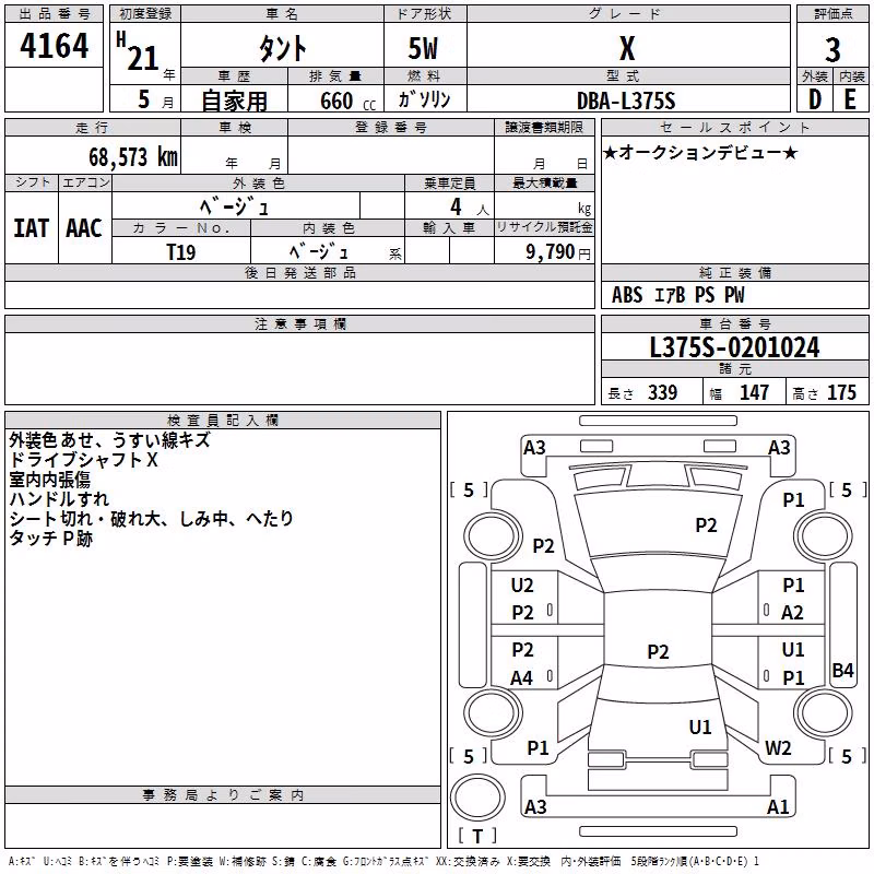 DAIHATSU TANTO