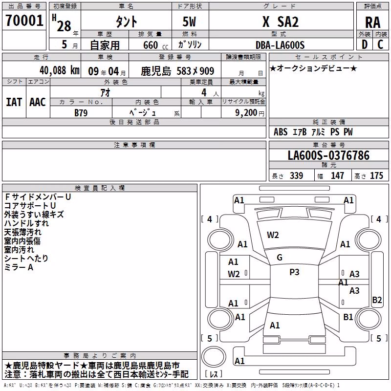 DAIHATSU TANTO