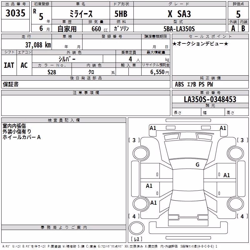 DAIHATSU MIRA E:S