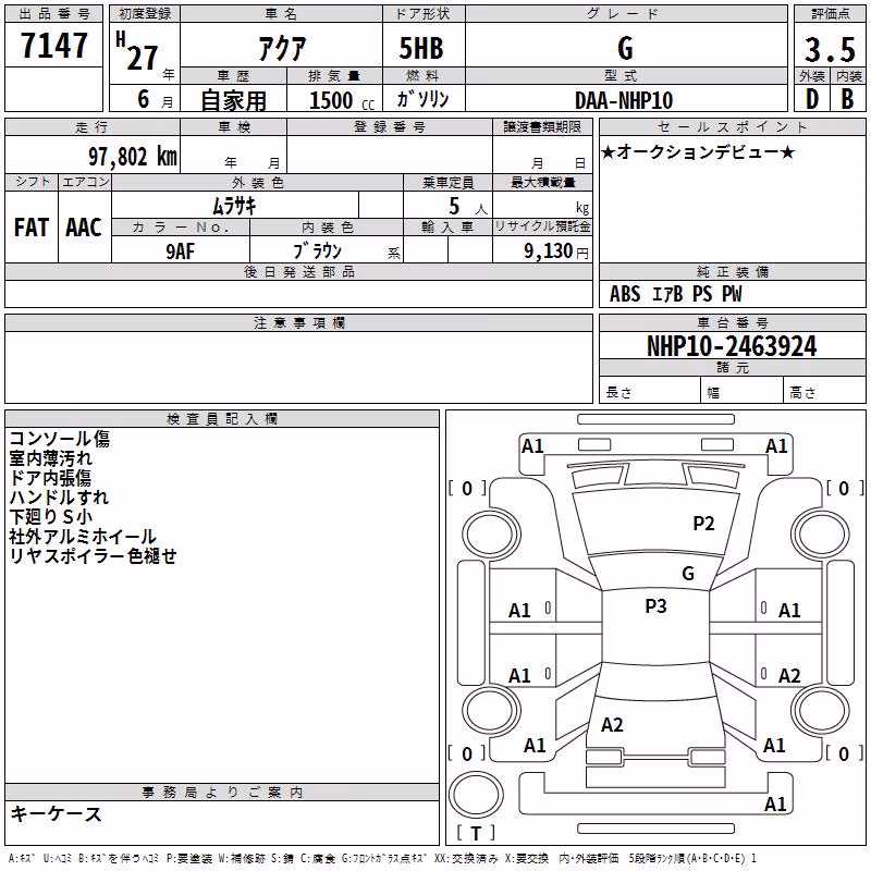 TOYOTA AQUA