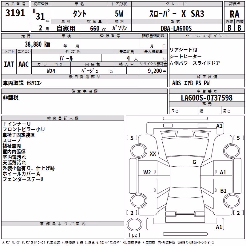 DAIHATSU TANTO