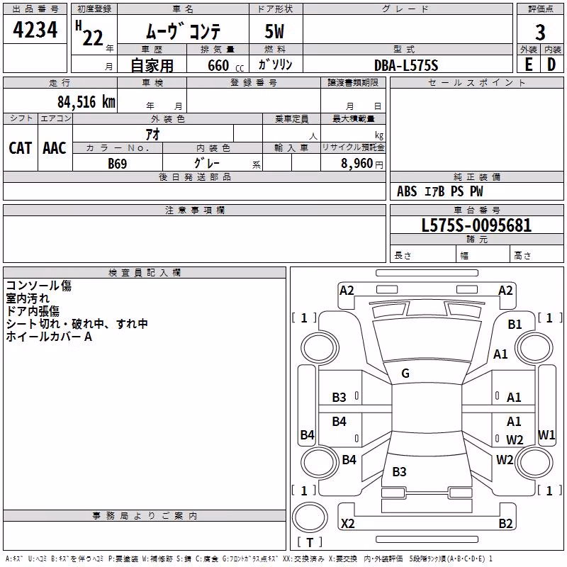DAIHATSU MOVE CONTE