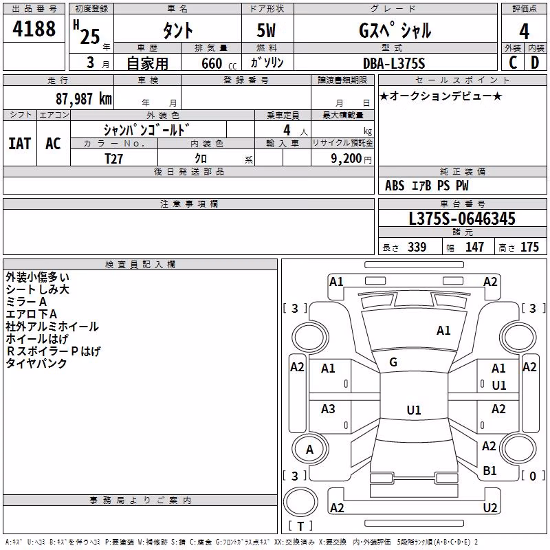 DAIHATSU TANTO