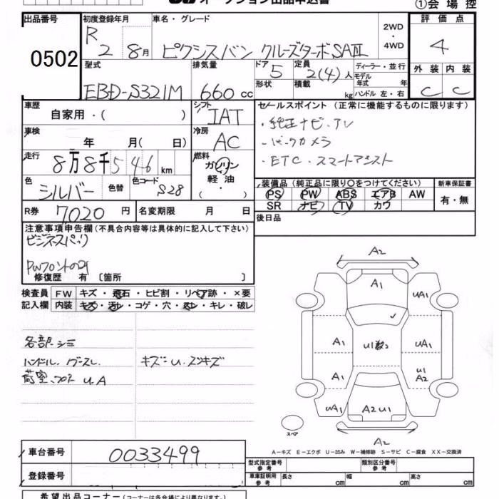 TOYOTA PIXIS VAN