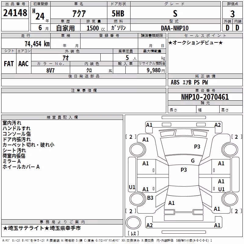 TOYOTA AQUA