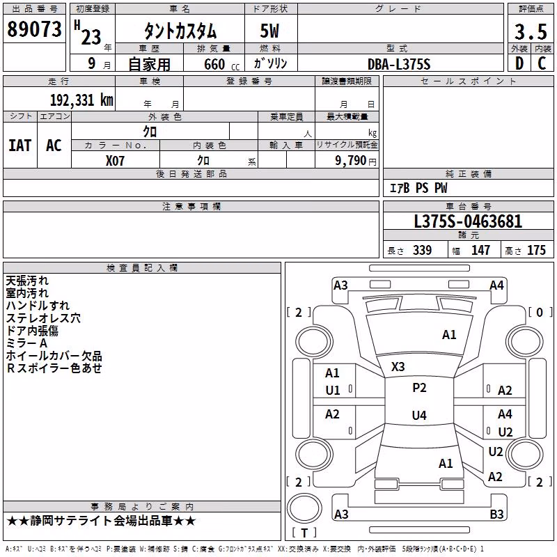 DAIHATSU TANTO