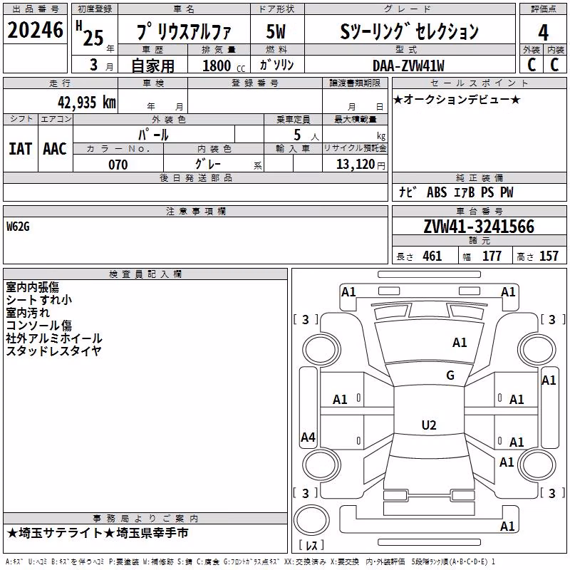 TOYOTA PRIUS ALPHA