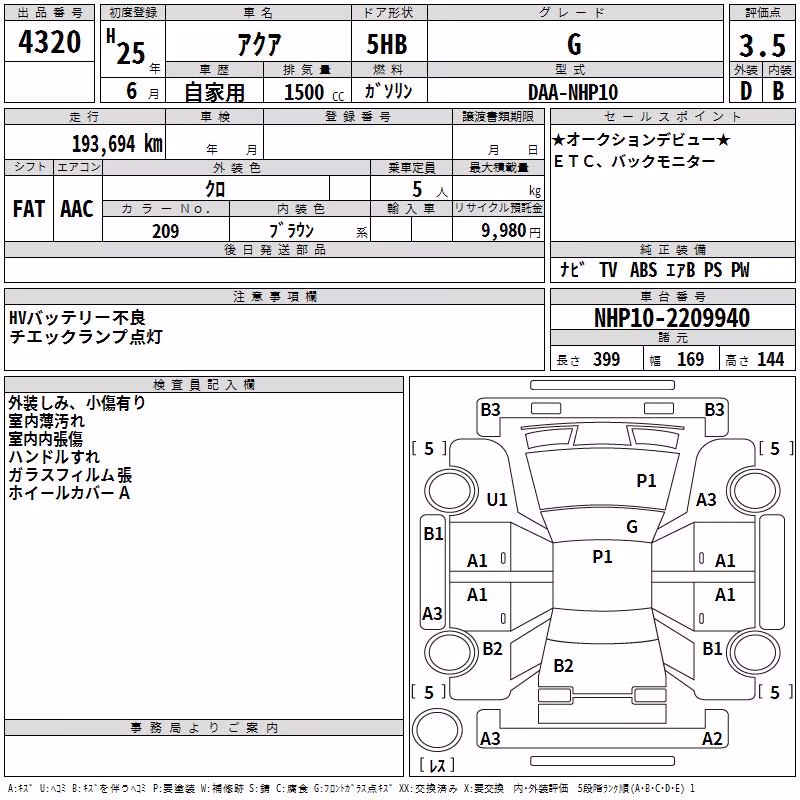 TOYOTA AQUA