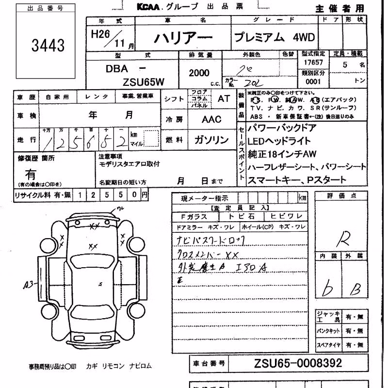 TOYOTA HARRIER
