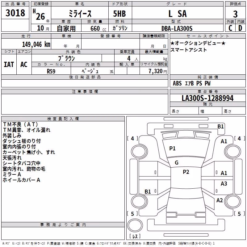 DAIHATSU MIRA E:S