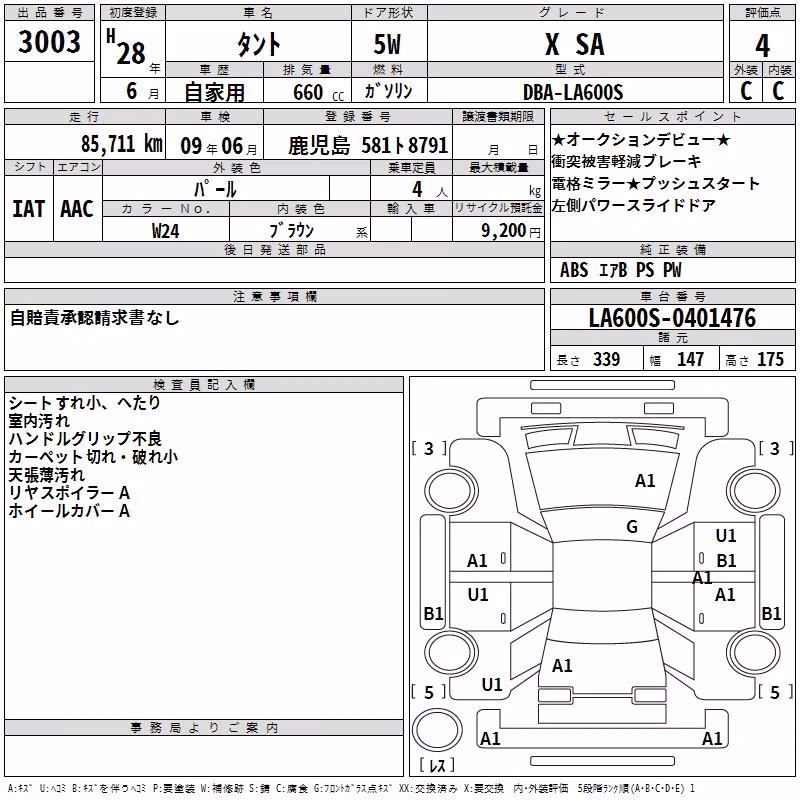 DAIHATSU TANTO