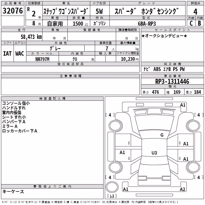 HONDA STEPWGN