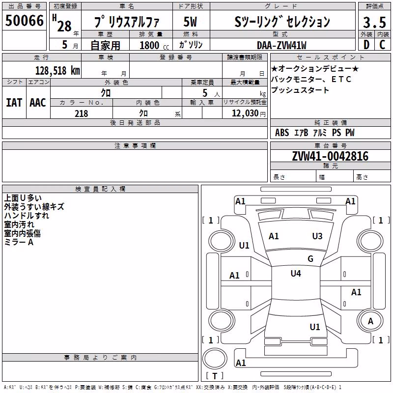 TOYOTA PRIUS ALPHA