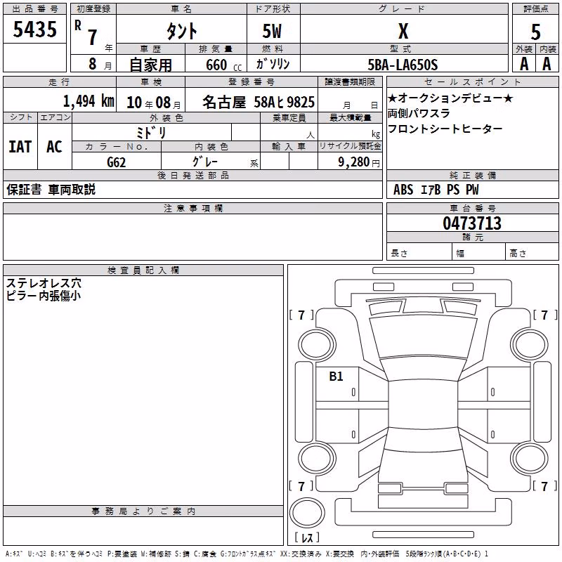 DAIHATSU TANTO