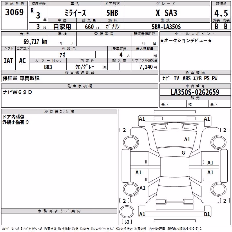 DAIHATSU MIRA E:S