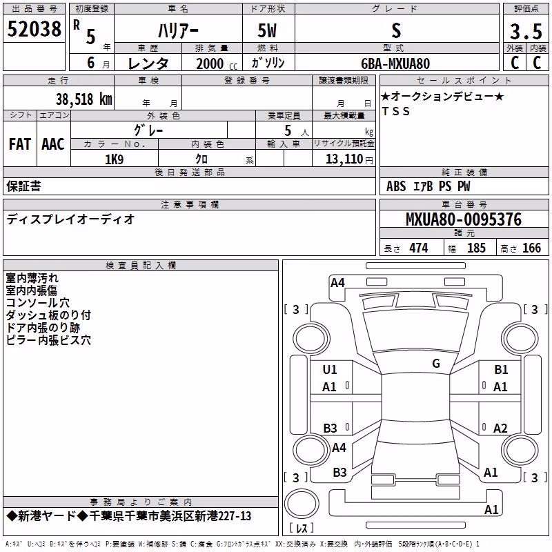 TOYOTA HARRIER