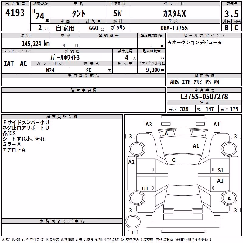 DAIHATSU TANTO