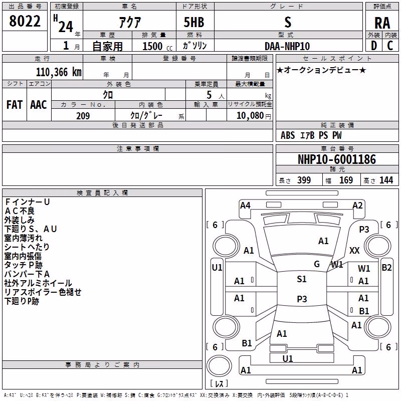 TOYOTA AQUA