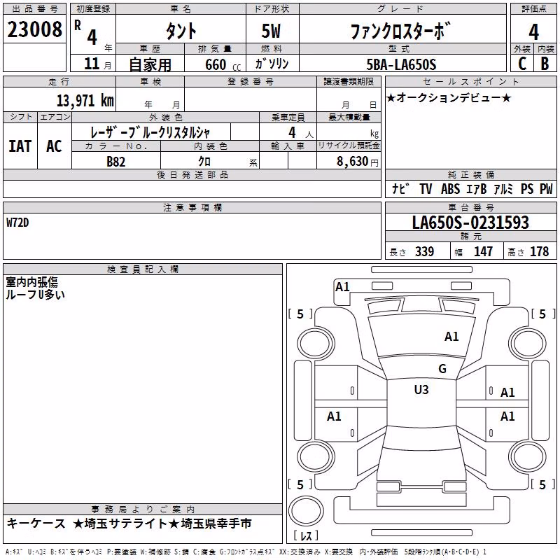 DAIHATSU TANTO