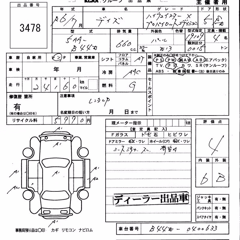 NISSAN DAYZ