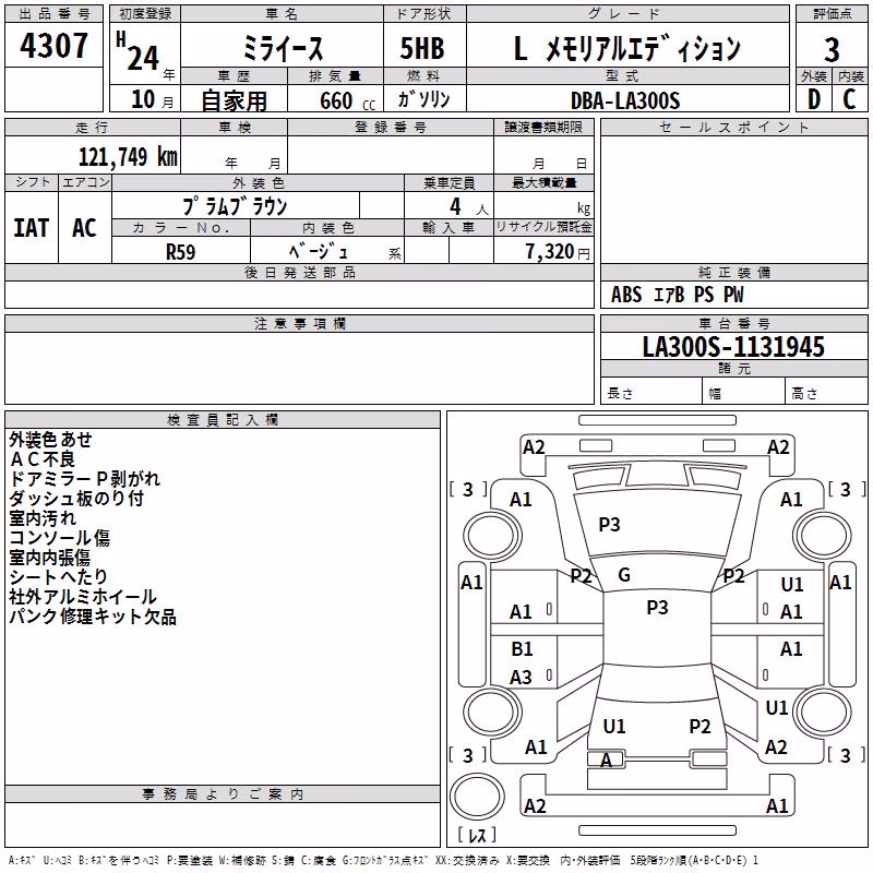 DAIHATSU MIRA E:S