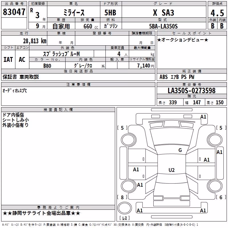 DAIHATSU MIRA E:S