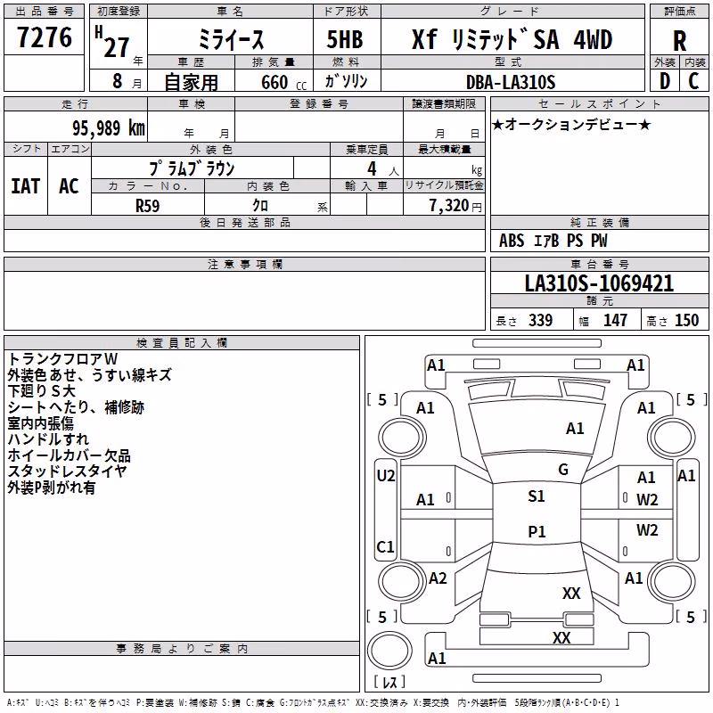 DAIHATSU MIRA E:S