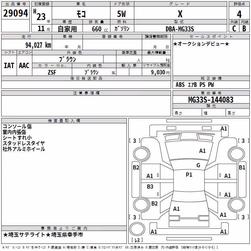NISSAN MOCO