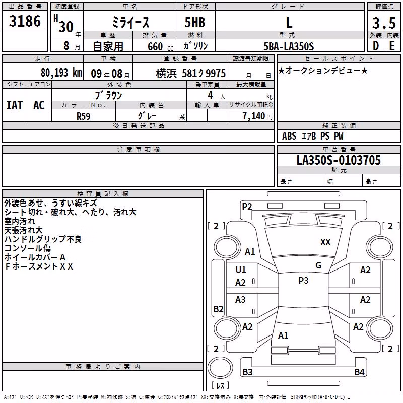DAIHATSU MIRA E:S
