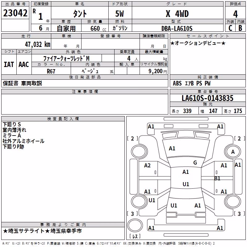 DAIHATSU TANTO