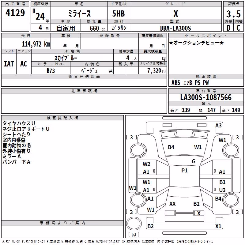 DAIHATSU MIRA E:S