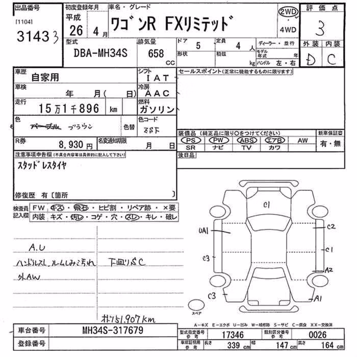 SUZUKI WAGON R