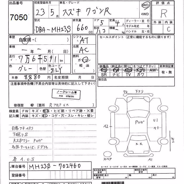 SUZUKI WAGON R