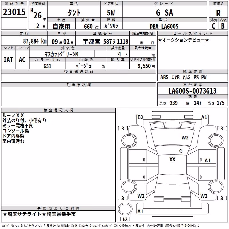 DAIHATSU TANTO