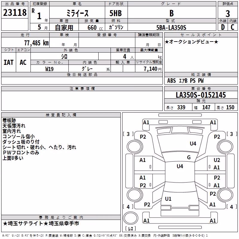 DAIHATSU MIRA E:S