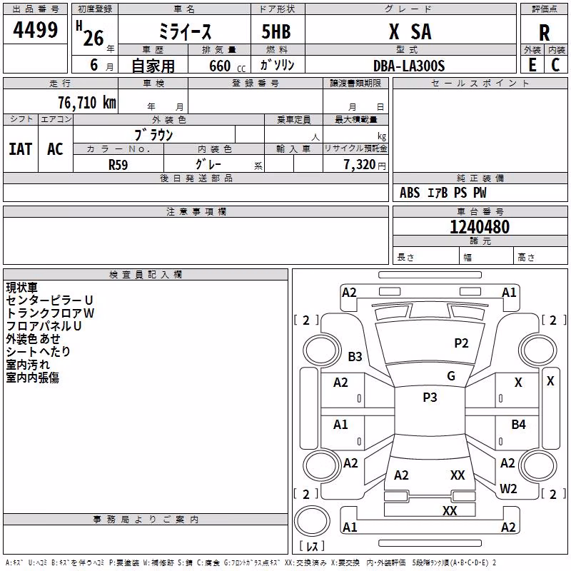 DAIHATSU MIRA E:S