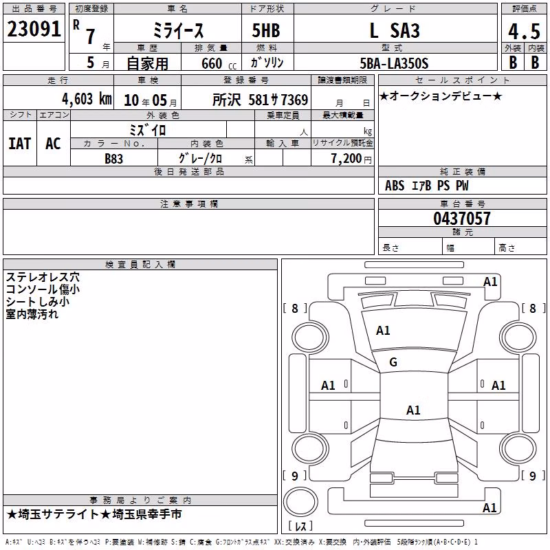 DAIHATSU MIRA E:S
