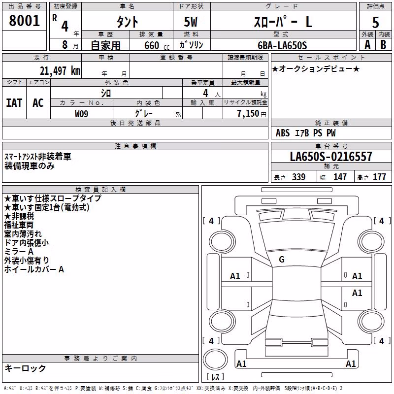 DAIHATSU TANTO